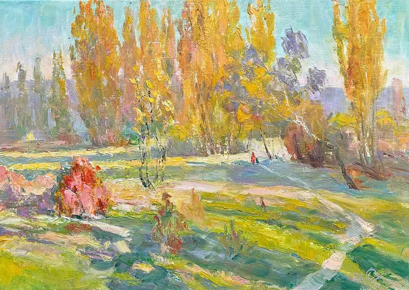 Картина 'Люблю очей чарівність', 2021 рік, 50×70см